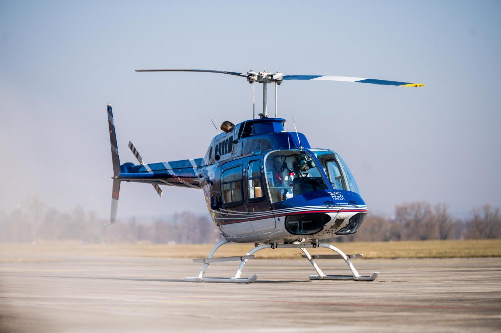 BLATNÁ a okolí | Let vrtulníkem BELL 206 (10.06.2023)