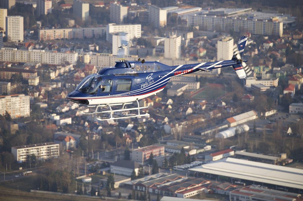 PRŮHONICE a okolí | Let vrtulníkem BELL 206 (29.04.2023)