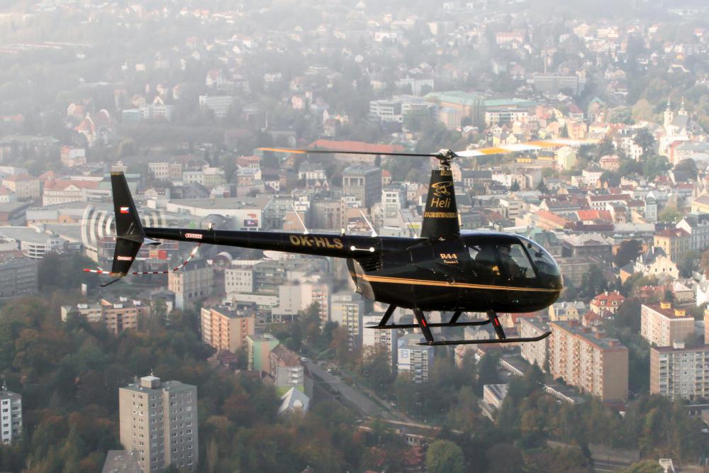 Přelet vrtulníkem | MODŘICE  -> VELKÉ PAVLOVICE (24.07.2021)