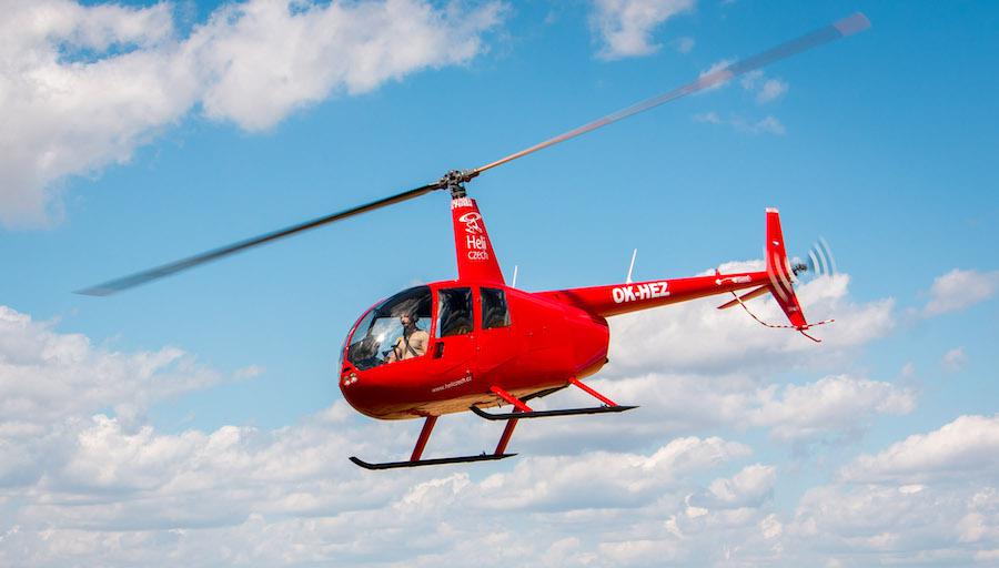 VRACOV a okolí | Let vrtulníkem Robinson R44 (26.06.2022)