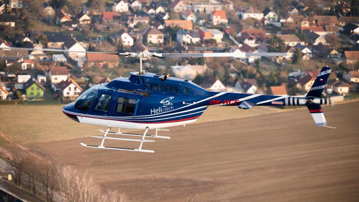 HOŘICE a okolí | Let vrtulníkem BELL 206 (12.05.2024)