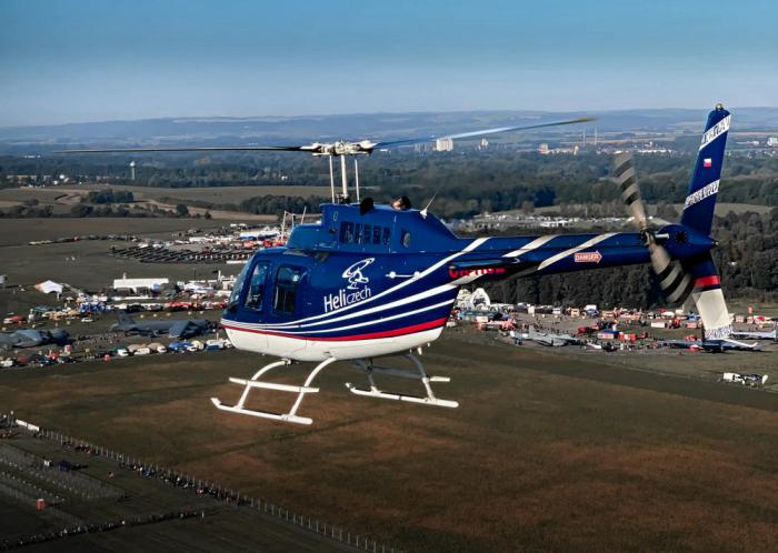 JIRKOV a okolí | Let vrtulníkem BELL 206 (30.04.2023)