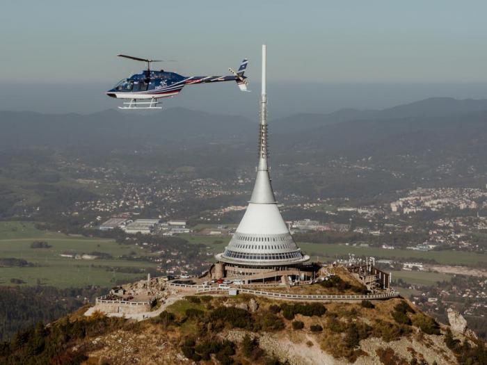 LIBEREC a okolí | Let vrtulníkem BELL 206
