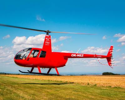 PODĚBRADY a okolí | Let vrtulníkem Robinson R44