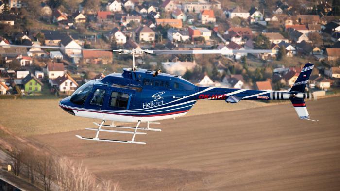 VLČNOV a okolí | Let vrtulníkem Robinson R44