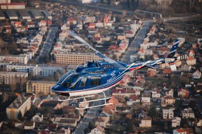 ZNOJMO a okolí | Let vrtulníkem BELL 206 (12.08.2023)
