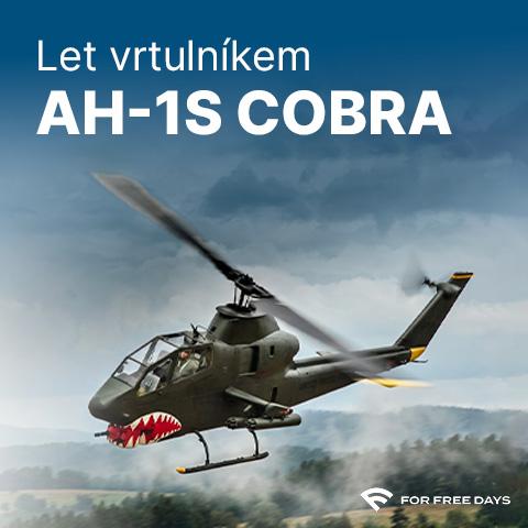 Let vrtulníkem AH-1S Cobra